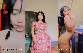 tiktok ဆော့တဲ့စော်လေး တစ်ကိုယ်လုံးချွတ်ပြပြီ